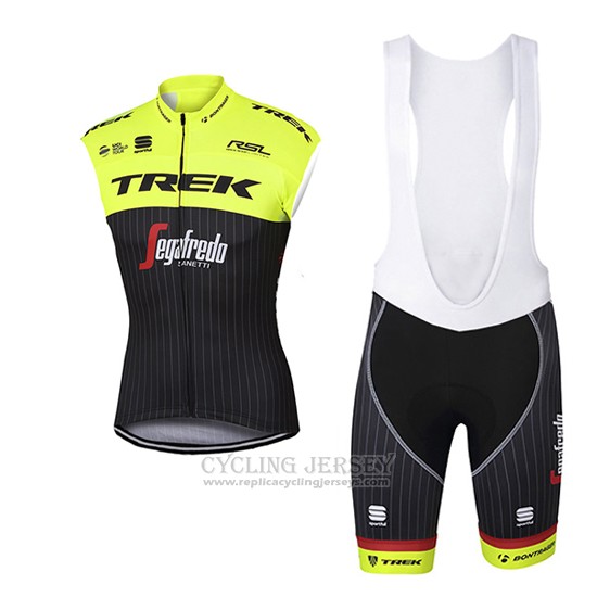 2017 Wind Vest Trek Segafredo Yellow and Black